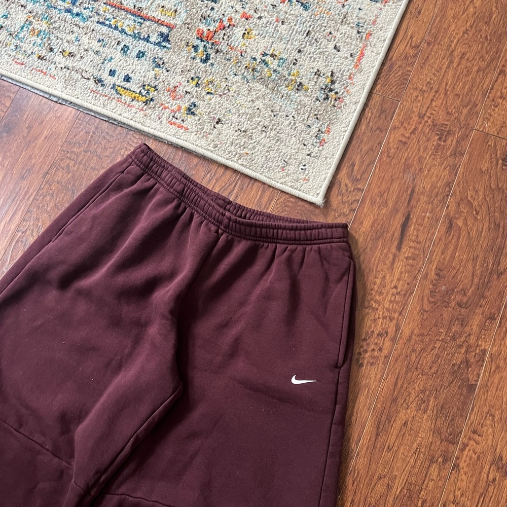 Nike Maroon Track Pants - Picture 3 of 8